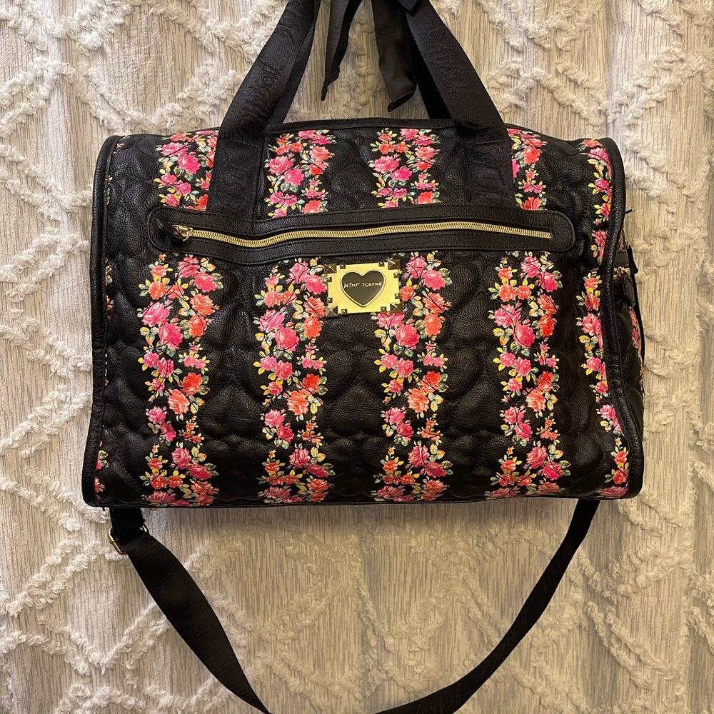 Betsey Johnson Weekender Travel Bag